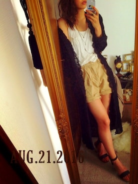 MAHOMiさん（レディース・160cm）の夏コーディネート