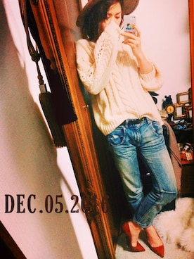 MAHOMiさん（レディース・160cm）の冬コーディネート