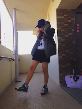 「Polo Ralph Lauren」｜「アイテム（ミリタリージャケット）」を使った、さりなさん（レディース・165cm）の秋コーディネート