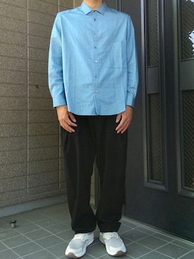 「Article Number（アーティクル ナンバー）のアイテム（スニーカー）」を使った、yasu Andoさん（メンズ・170cm）の春コーディネート