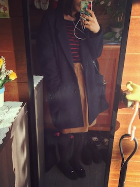 ねごと。さん（レディース・157cm）の冬コーディネート