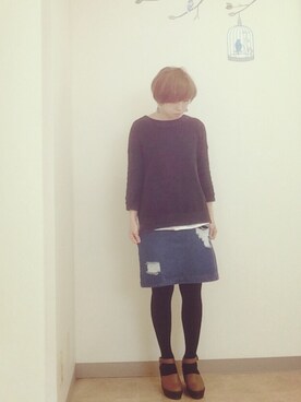 KINEKOさん（レディース・148cm）の春コーディネート