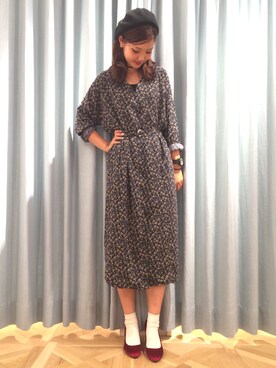 「原宿」｜「アイテム（パンプス）」を使った、yuka LOWRYS FARM吉祥寺さん（レディース・153cm）の秋コーディネート