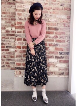「原宿」｜「アイテム（パンプス）」を使った、yuka LOWRYS FARM吉祥寺さん（レディース・153cm）の秋コーディネート