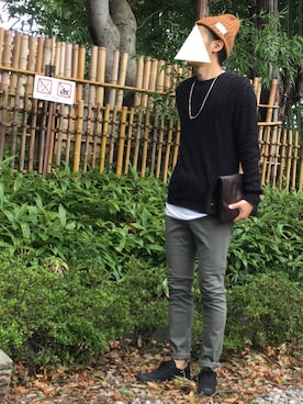 ケムマキさん（メンズ・172cm）の秋コーディネート