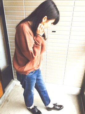 「AS KNOW AS」｜「アイテム（アクセサリー）」を使った、chisa…さん（レディース・147cm）の秋コーディネート