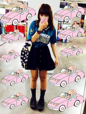 張蕙安さん（レディース・158cm）の秋コーディネート