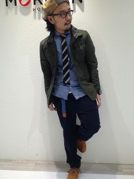 TETSUさん（メンズ・162cm）の秋コーディネート