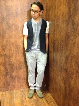 TETSUさん（メンズ・162cm）の夏コーディネート