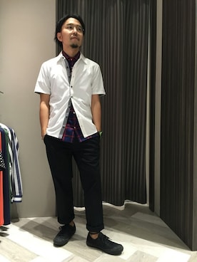 TETSUさん（メンズ・162cm）の夏コーディネート