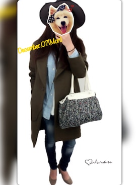 miiiii426さん（レディース・156cm）の冬コーディネート