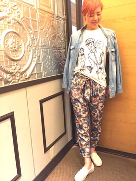 戸井田ひろみさんのコーディネート