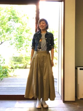 戸井田ひろみさんのコーディネート