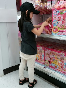 junさん(キッズ・110cm)の夏コーディネート