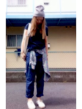 がちゃさん（レディース・155cm）の春コーディネート