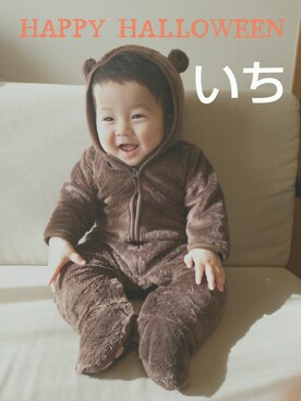 「baby GAP」｜いちさん（キッズ・70cm）の秋コーディネート