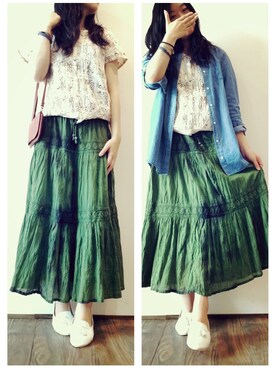 miss♪ブルーさんのコーディネート