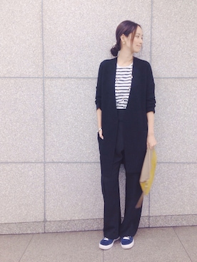 高町美幸さん（レディース・168cm）の秋コーディネート