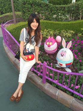 「MichaelKors」｜「アイテム（オールインワン・サロペット）」を使った、Winnie C 🇹🇼さん（レディース・163cm）の夏コーディネート