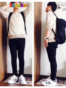 「NIKE(ナイキ)のアイテム(ショルダーバッグ)」を使った、t0sh1k1n9(toshiking)さん(メンズ・173cm)の夏コーディネート