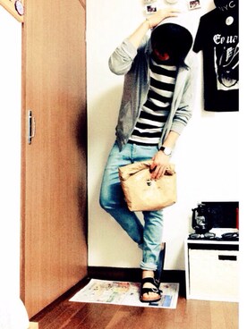 t0sh1k1n9(toshiking)さん（メンズ・173cm）の夏コーディネート