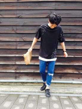 t0sh1k1n9(toshiking)さん（メンズ・173cm）の夏コーディネート