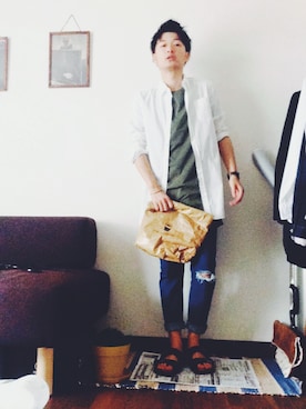 t0sh1k1n9(toshiking)さん（メンズ・173cm）の夏コーディネート