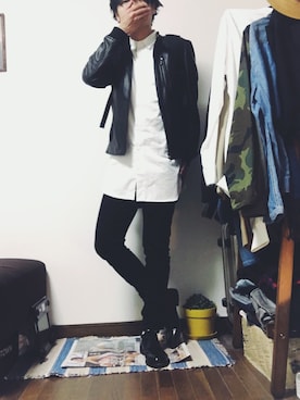 「NIKE(ナイキ)のアイテム(ショルダーバッグ)」を使った、t0sh1k1n9(toshiking)さん(メンズ・173cm)の秋コーディネート