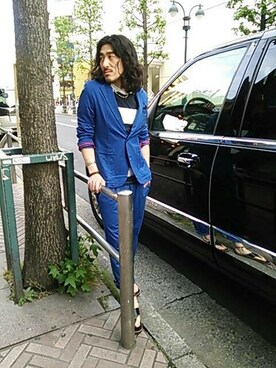 A.高橋さん（メンズ・171cm）の春コーディネート