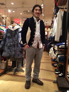 A.高橋さん(メンズ・171cm)の冬コーディネート