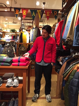 A.高橋さん（メンズ・171cm）の冬コーディネート