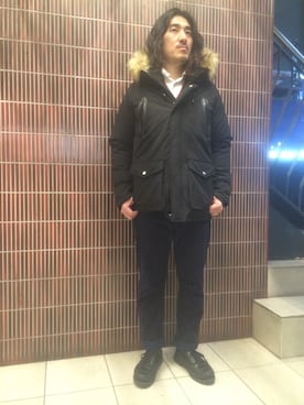 A.高橋さん（メンズ・171cm）の冬コーディネート