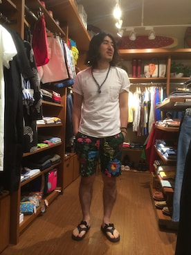 A.高橋さん（メンズ・171cm）の夏コーディネート