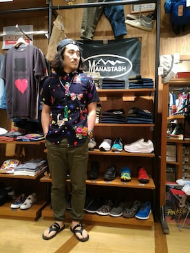 A.高橋さん（メンズ・171cm）の夏コーディネート