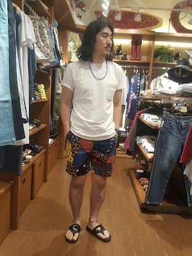 A.高橋さん（メンズ・171cm）の夏コーディネート