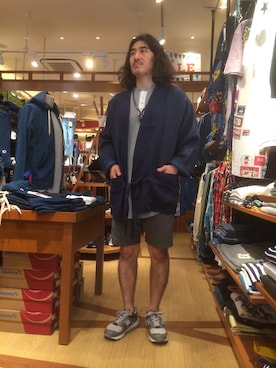 「RIDING HIGH（ライディングハイ）のアイテム」を使った、A.高橋さん（メンズ・171cm）の夏コーディネート