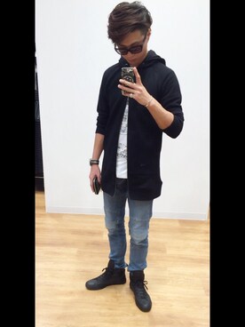 「Blackfashion」｜たかをさん（メンズ・180cm）の秋コーディネート