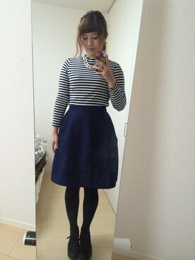 きーこさん（レディース・160cm）の秋コーディネート