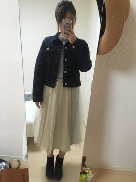 「アイテム（ブーティ）」を使った、きーこさん（レディース・160cm・20代）の冬コーディネート