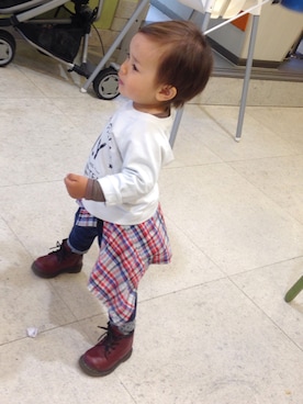 「Mexx （メックス）のアイテム」を使った、Liammmさん（キッズ・80cm）の夏コーディネート