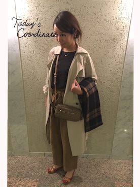 「プチプラミックス」｜a:mingさん（レディース・159cm）の秋コーディネート