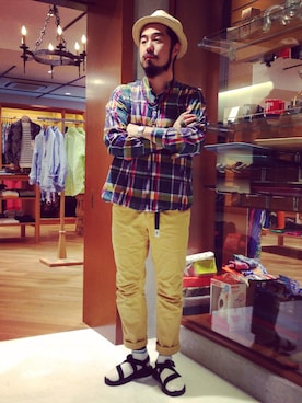 リュータさん（メンズ・174cm）の春コーディネート