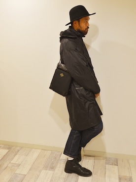 「BRIXTON（ブリクストン）のアイテム（帽子）」を使った、moyai47さん（メンズ・185cm）の秋コーディネート