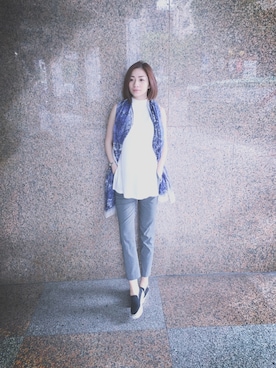 「working style」｜「アイテム（その他）」を使った、Sunnie Maya Yangさん（レディース・163cm）の春コーディネート