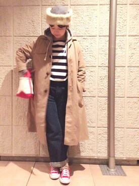 OOOさん（レディース・162cm）の冬コーディネート