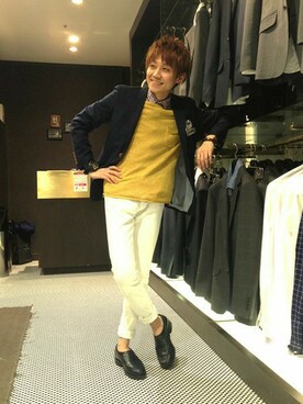 Euffyさん（メンズ・164cm）の春コーディネート