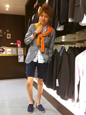 Euffyさん（メンズ・164cm）の春コーディネート