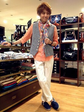 Euffyさん（メンズ・164cm）の夏コーディネート