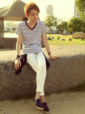 Euffyさん（メンズ・164cm）の夏コーディネート