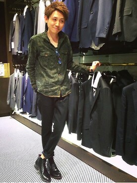 Euffyさん（メンズ・164cm）の夏コーディネート